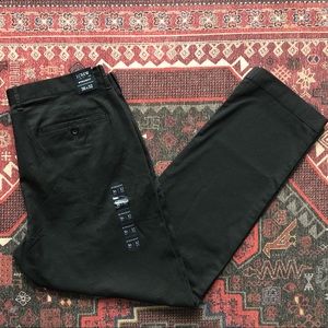 NWT Mens’ J. Crew Flex Straight leg Slacks 36/32 Charcoal Gray
